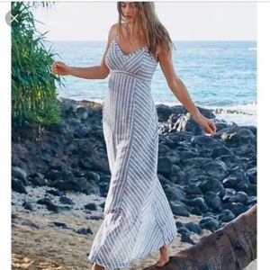 Athleta Stripe Wayfinder Maxi Dress
